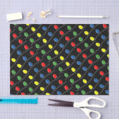 Glühbirnen in fröhlichen Farben Seidenpapier (Handwerk)