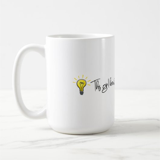 Glühbirnen-Kaffeetasse Kaffeetasse (Links)
