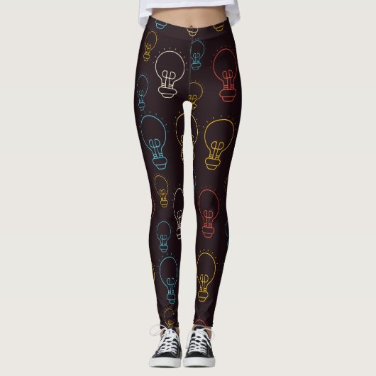 Glühbirnen Leggings (Vorderseite)