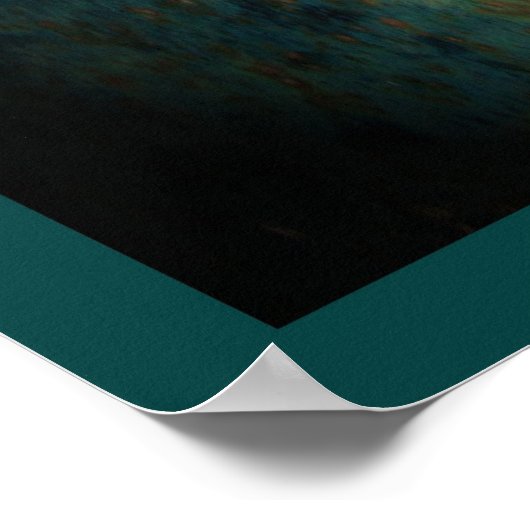 Glühbirnen-Poster Poster (Ecke)