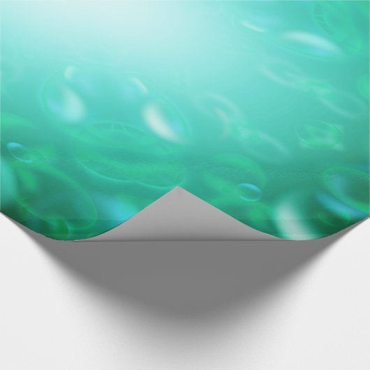 Glühblase Geschenkpapier (Ecke)