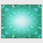 Glühblase Geschenkpapier (Flach)