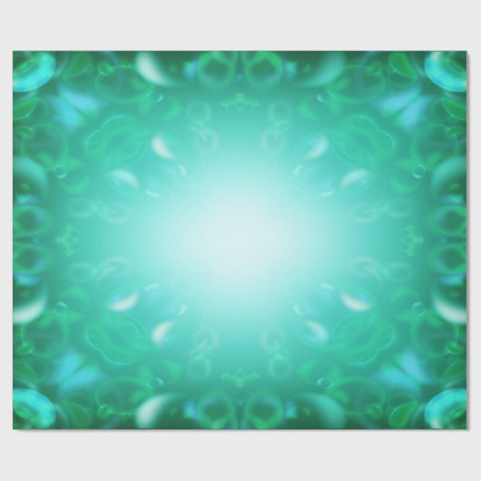 Glühblase Geschenkpapier (Flach)