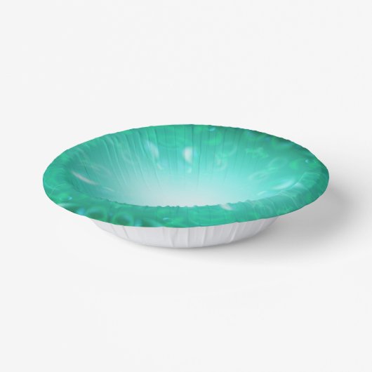 Glühblasen Pappteller (Gewinkelt)