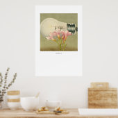 Glühblume Poster (Küche)
