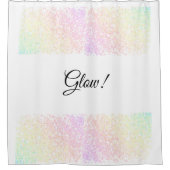 Glühduschvorhang Duschvorhang (Vorderseite)