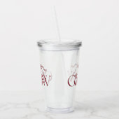 Glühen Acryltrinkbecher (Links)