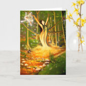 Glühen am Feen-Ring - Grußkarte durch Neil Karte (Gelbe Blume)