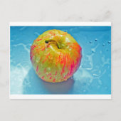 Glühen Apple Postkarte (Vorderseite)
