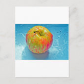 Glühen Apple Postkarte (Vorderseite)