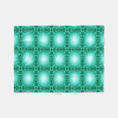 Glühen-Blasen Fleecedecke (Vorderseite (Horizontal))