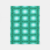 Glühen-Blasen Fleecedecke (Vorderseite)