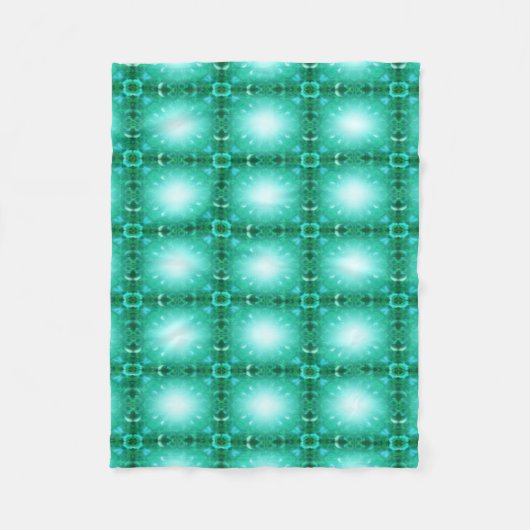 Glühen-Blasen Fleecedecke (Vorderseite)