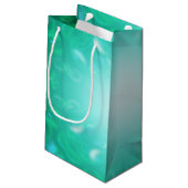 Glühen-Blasen Kleine Geschenktüte (Rückseite Schrägansicht)