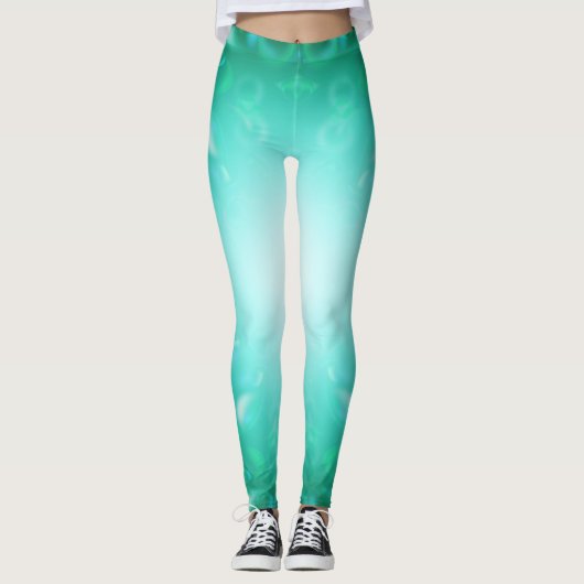 Glühen-Blasen Leggings (Vorderseite)