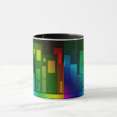 Glühen der Stadt Tasse (Zentrum)
