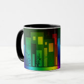 Glühen der Stadt Tasse (Vorderseite Links)
