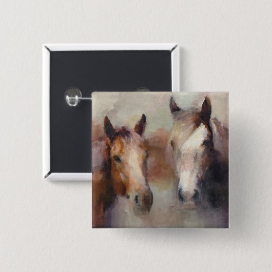 Glühen der Westen Button (Vorne & Hinten)