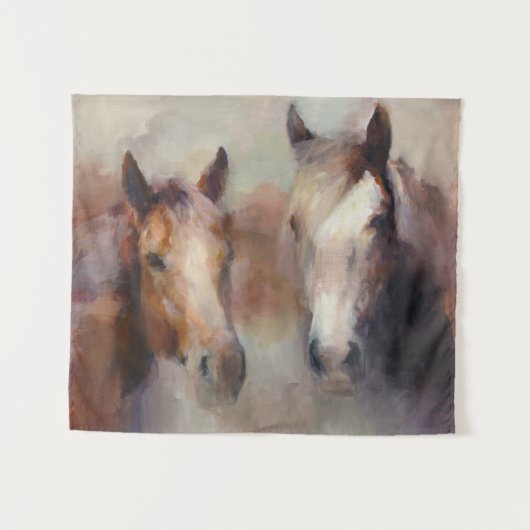 Glühen der Westen Wandteppich (Vorderseite (Horizontal))