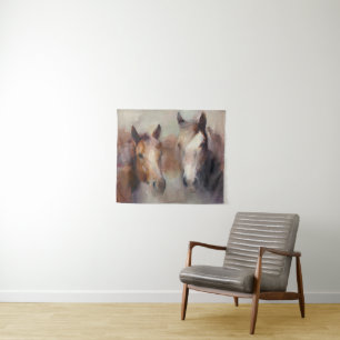 Glühen der Westen Wandteppich