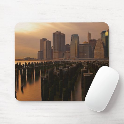 Glühen des Sonnenuntergangs während der Mousepad (Mit Mouse)