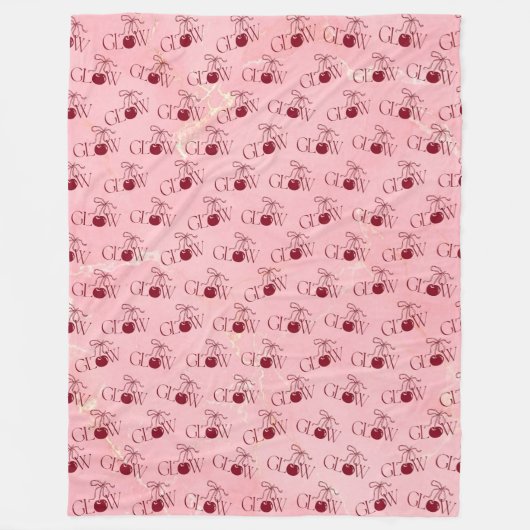 Glühen Fleecedecke (Vorderseite)