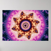 Glühen - Fraktal Poster (Vorne)