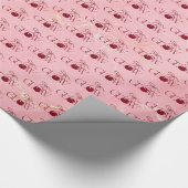 Glühen Geschenkpapier (Ecke)