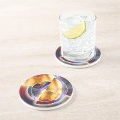 Glühen Getränkeuntersetzer (Seite)