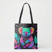 Glühen im dunklen Koala Tasche (Vorderseite)
