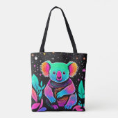 Glühen im dunklen Koala Tasche (Rückseite)