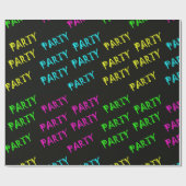 Glühen im dunklen Party-Verpackungs-Papier oder Geschenkpapier (Flach)