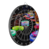 Glühen in der Dunkelheit Dartscheibe (Vorderseite Links)