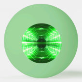 (Glühen in der Dunkelheit) GRÜN, GELB ODER ORANGE Tischtennisball (Rückseite)