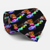 Glühen in der Dunkelheit Krawatte (Gerollt)