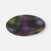 Glühen in der dunklen Neon Lights Fun Birthday Par Pappteller (Schrägansicht)