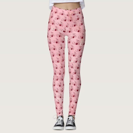 Glühen Leggings (Vorderseite)