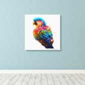 Glühen Leinwanddruck (Insitu (Holzboden))