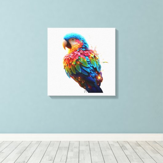 Glühen Leinwanddruck (Insitu (Holzboden))