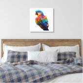 Glühen Leinwanddruck (Insitu (Schlafzimmer))