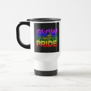 "Glühen mit Stolz" Reisecoffee Mug Reisebecher