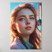 Glühen mit weichem Licht Poster (Vorne)