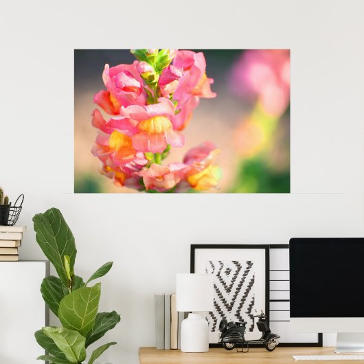 Glühen Poster (Heimbüro)