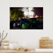 Glühen Poster (Küche)