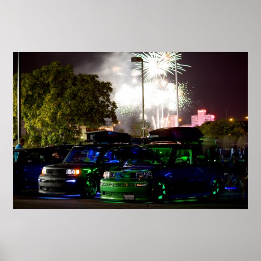 Glühen Poster (Vorne)