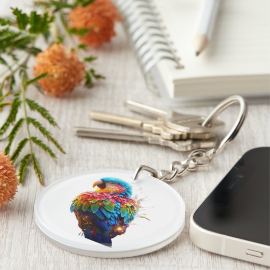 Glühen Schlüsselanhänger (Vorderseite rechts)