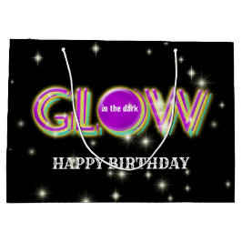 Glühen Sie in das helle bunte des Große Geschenktüte