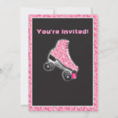 Glühen Sie in die dunklen Rolle Einladung (Rückseite)