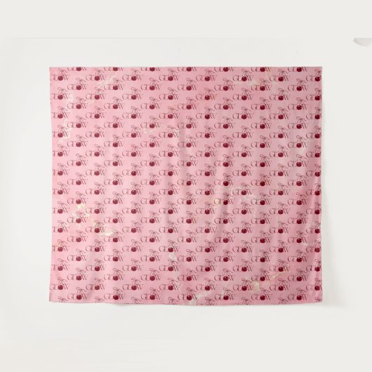 Glühen Wandteppich (Vorderseite (Horizontal))