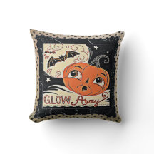 Glühen-weg hübscher Kürbis